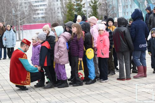 В Камских Полянах прошёл праздник «Карга боткасы» («Грачиная каша»)