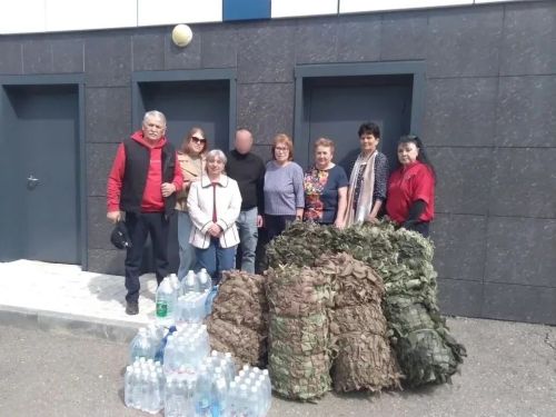 Волонтёры Камских Полян отправили груз в 268-й самоходный артиллерийский полк