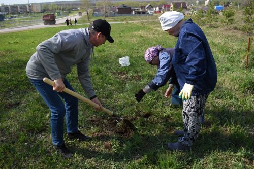 В Камских Полянах продолжается акция «Сад памяти»