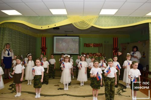 В детском саду Камских Полян провели праздник в честь «Дня Победы»