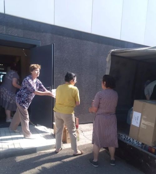 Камские Поляны вновь отправили гуманитарную помощь на передовую.