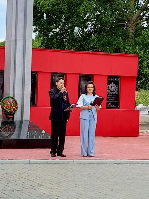В Камских Полянах состоялся митинг памяти и скорби.