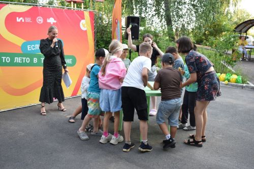 Сезон дворовых праздников открыли в Камских Полянах