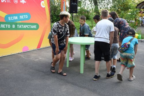Сезон дворовых праздников открыли в Камских Полянах