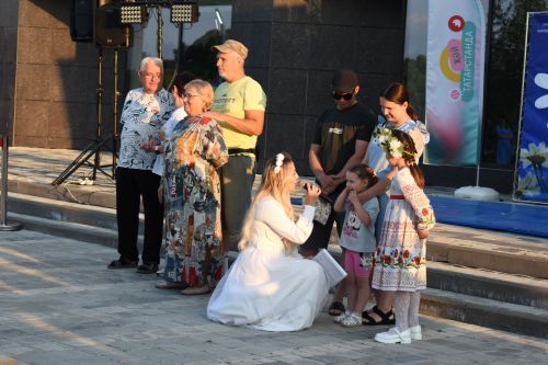 В Камских Полянах с размахом отметили День семьи, любви и верности