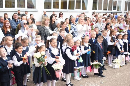 В Камских Полянах прозвенел первый звонок
