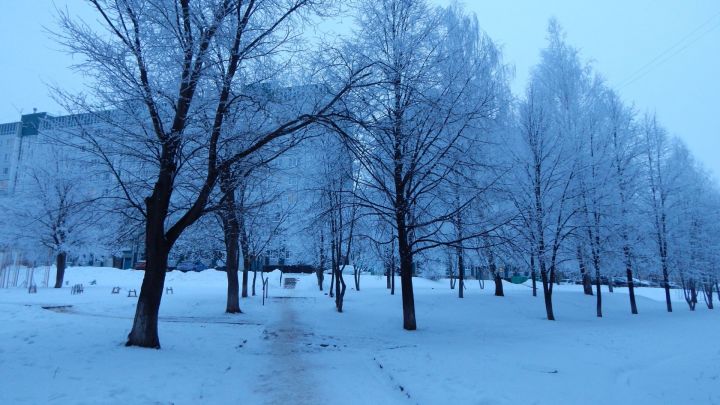 В Татарстане ночью ожидаются морозы до -22 градусов