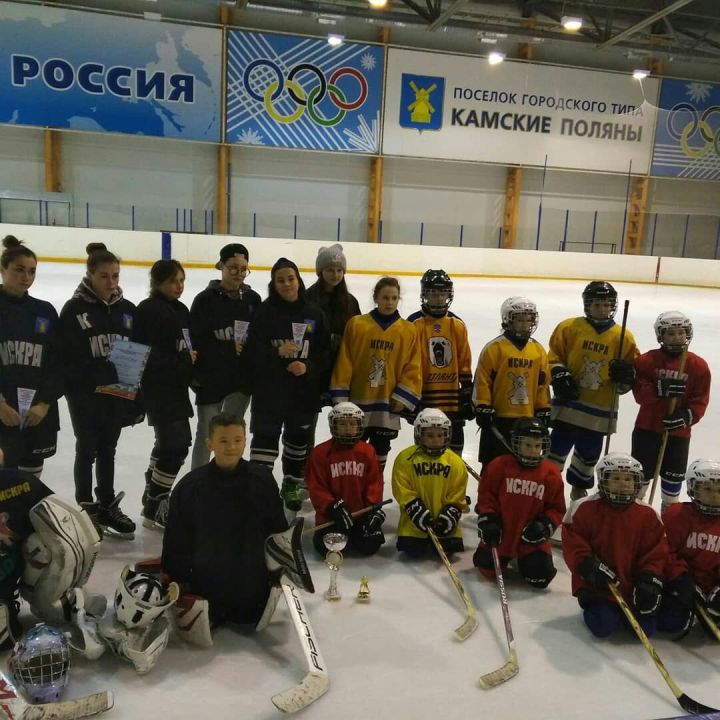 В Камских Полянах прошел Республиканский турнир по хоккею