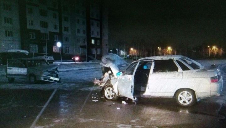 В Нижнекамске пьяный водитель устроил аварию и получил сотрясение