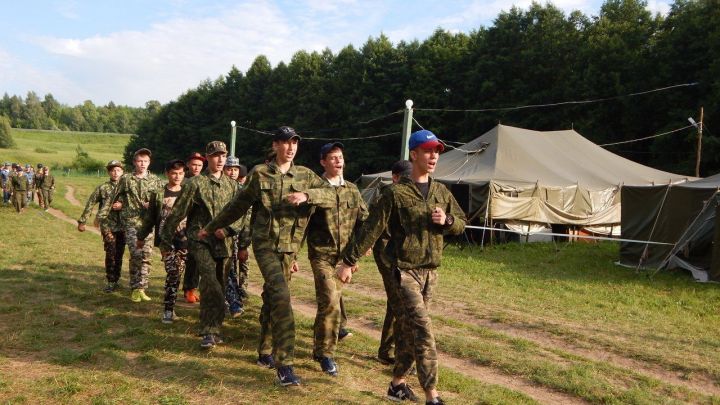 В Камских Полянах в 8-ой раз откроется республиканский лагерь «Зарница»