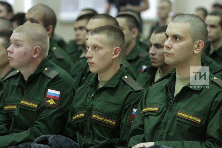 На воинскую службу из Татарстана в апреле отправятся более трех тысяч человек