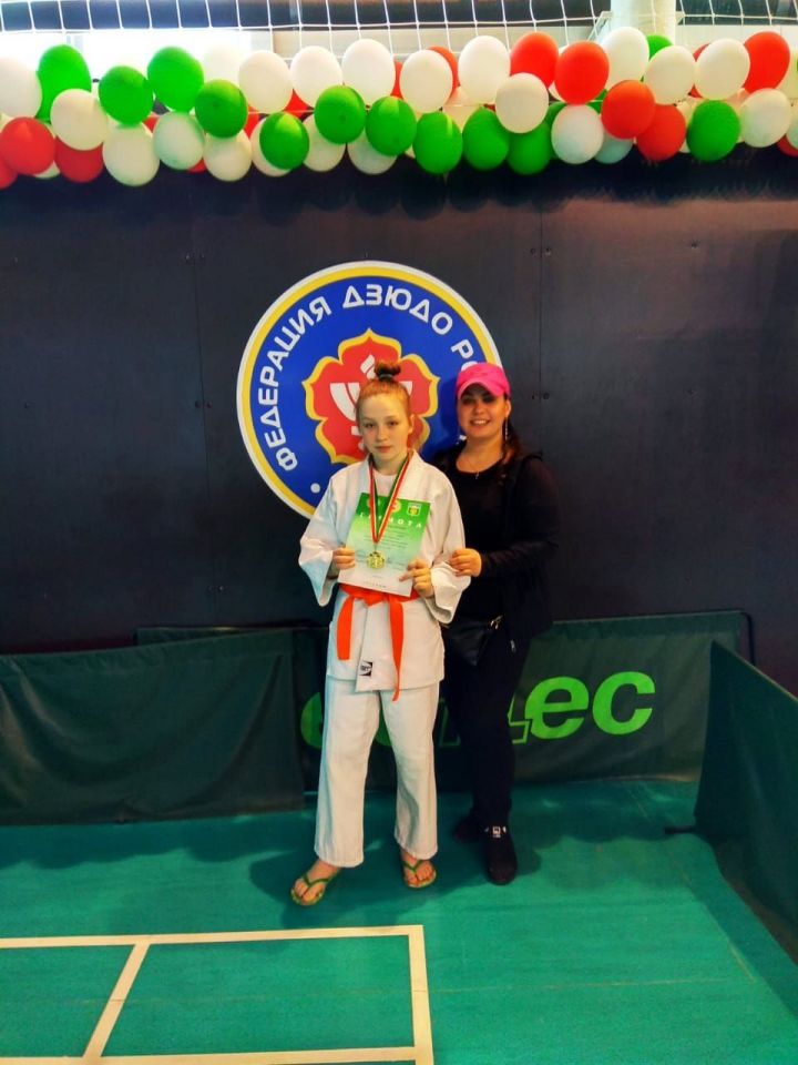 Камполянская спортсменка заняла 1 место в открытом турнире по дзюдо