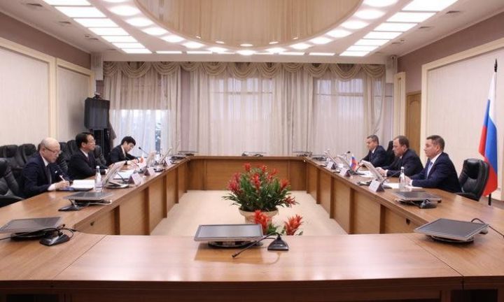 Встреча полномочного предстателя Президента РФ в ПФО с Чрезвычайным и Полномочным Послом Японии в России