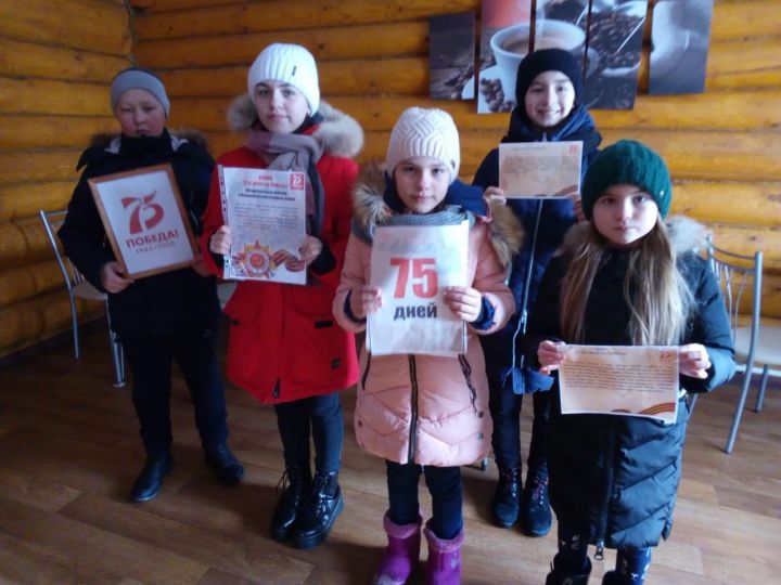 Учащиеся Камполянских школ провели акцию «100 дней до Победы»