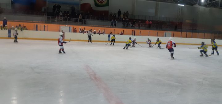 В Камсполянском ледовом дворце прошла календарная игра Первенства РТ по хоккею