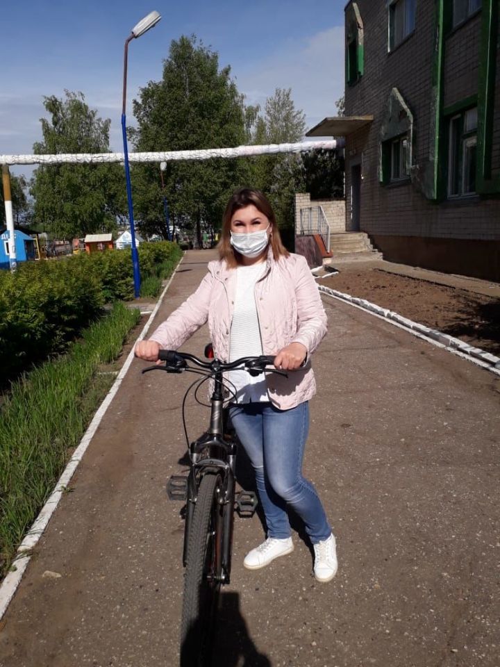 В Камских Полянах состоялась всероссийская акция "На работу на велосипеде"
