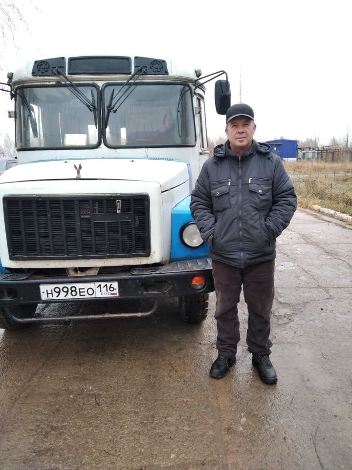 Рауф Багаутдинов: в Камских Полянах трудится замечательный водитель