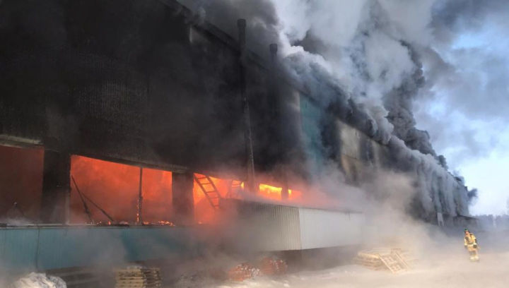 На предприятии под Нижнекамском произошел пожар при пуске оборудования