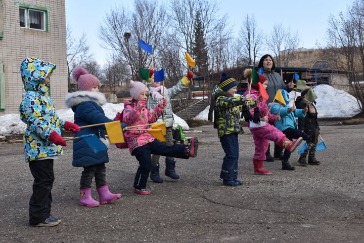 В камполянском детском саду «Айгуль» прошел День здоровья