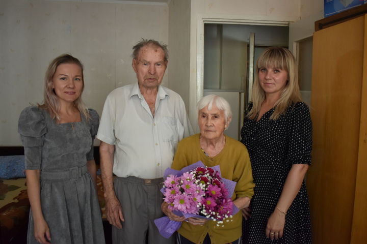 Долгожитель Камских Полян Абдулла Хуснутдинович Денишев отметил 90-летие