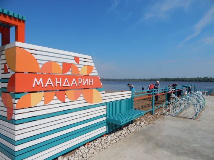 Набережная «Мандарин» в Камских Полянах открывает купальный сезон