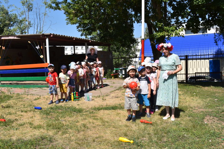 День семьи, любви и верности на площадке детского сада "Золотая рыбка"