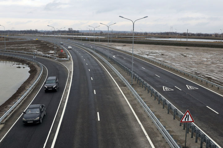 На скоростной автодороге М12 в Татарстане запроектировано шесть транспортных развязок