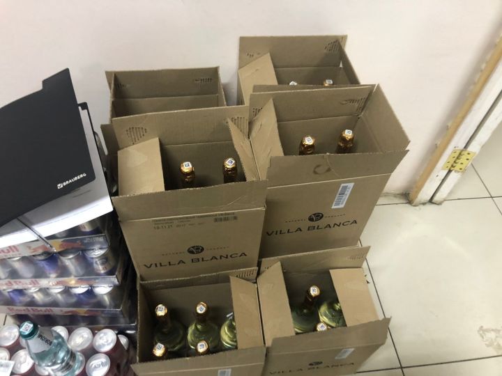 Нижнекамским территориальным органом Госалкогольинспекции РТ выявлен незаконный оборот алкогольной продукции