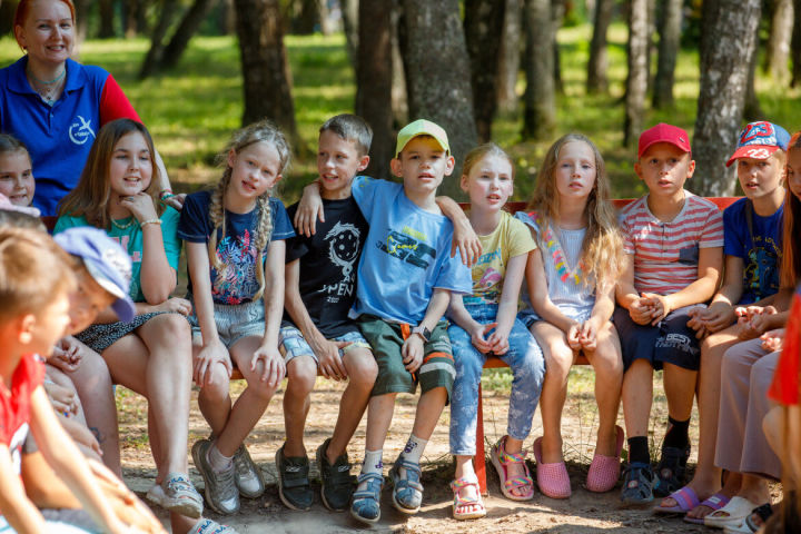 Лейла Фазлеева встретилась с детьми из ЛНР и ДНР, отдыхающими в лагерях Татарстана