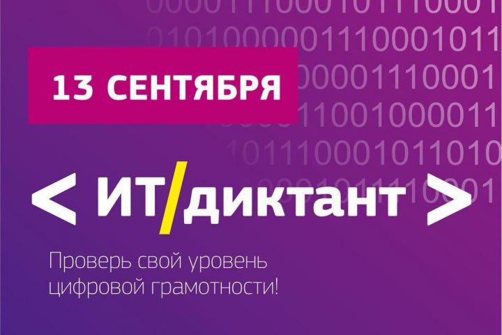 Татарстанцев приглашают принять участие во Всероссийском ИТ-диктанте