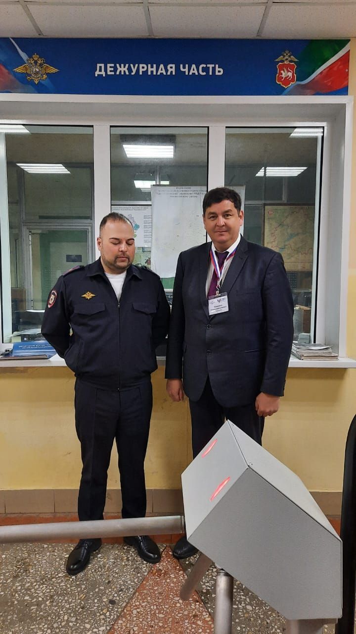 В Камских Полянах на выборах задействованы все службы