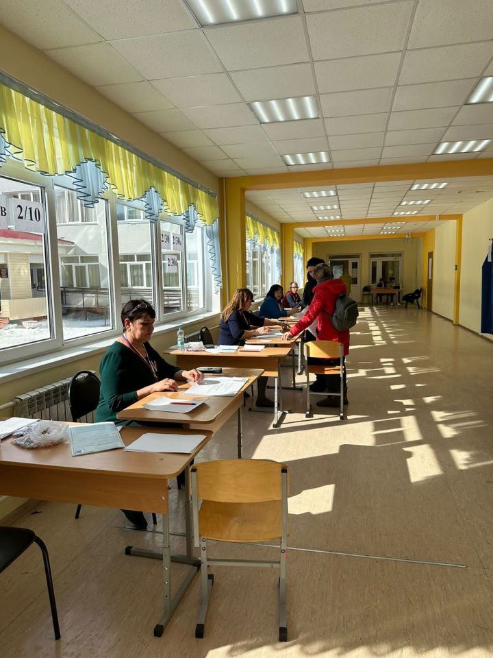 Камполянцы активные участники на выборах