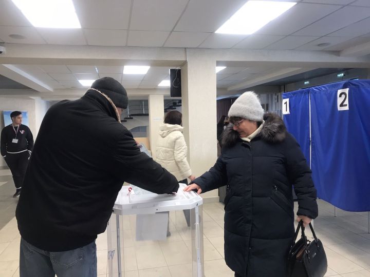 В Камских Полянах пришли на выборы