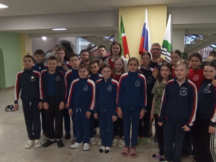 Камполянские пловцы заняли призовые места в Республиканских соревнованиях в г. Елабуга