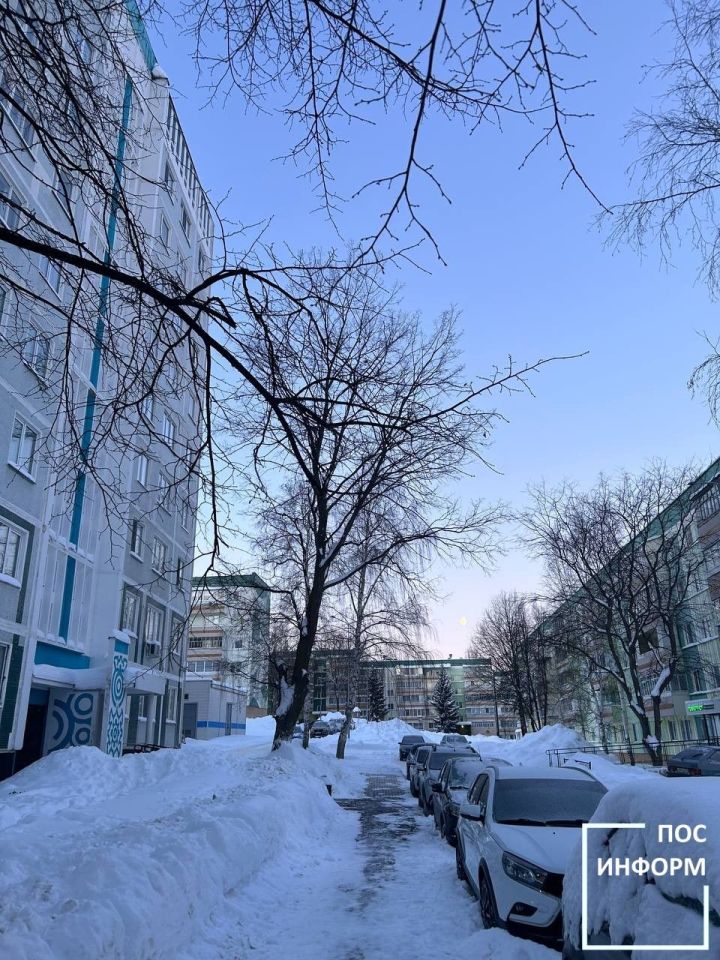 В Татарстане ожидается кратковременное похолодание перед снегопадами, вызванное антициклоном