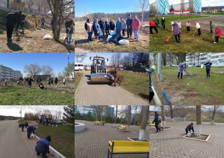 Камские Поляны готовятся к празднованию Дня Победы