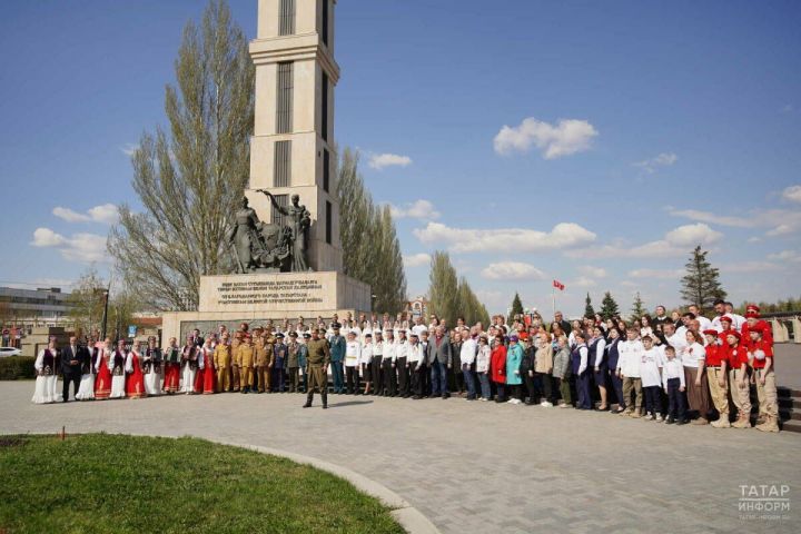 В Казани снимают клип в рамках акции «Песни наших отцов»