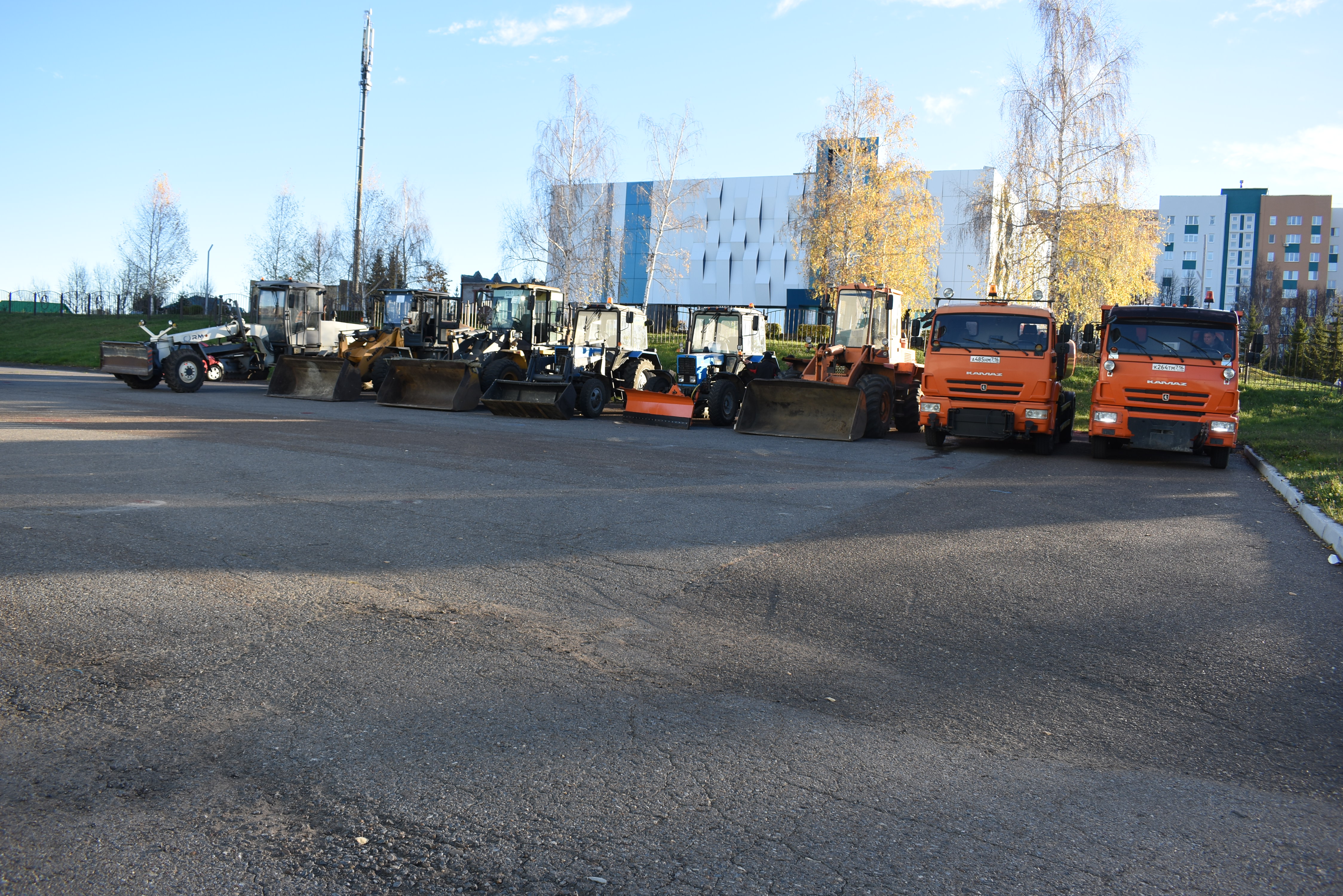 смотр специализированной техники