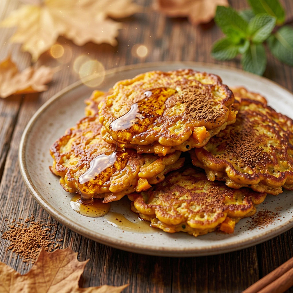 Тыквенные оладьи: простой и вкусный завтрак