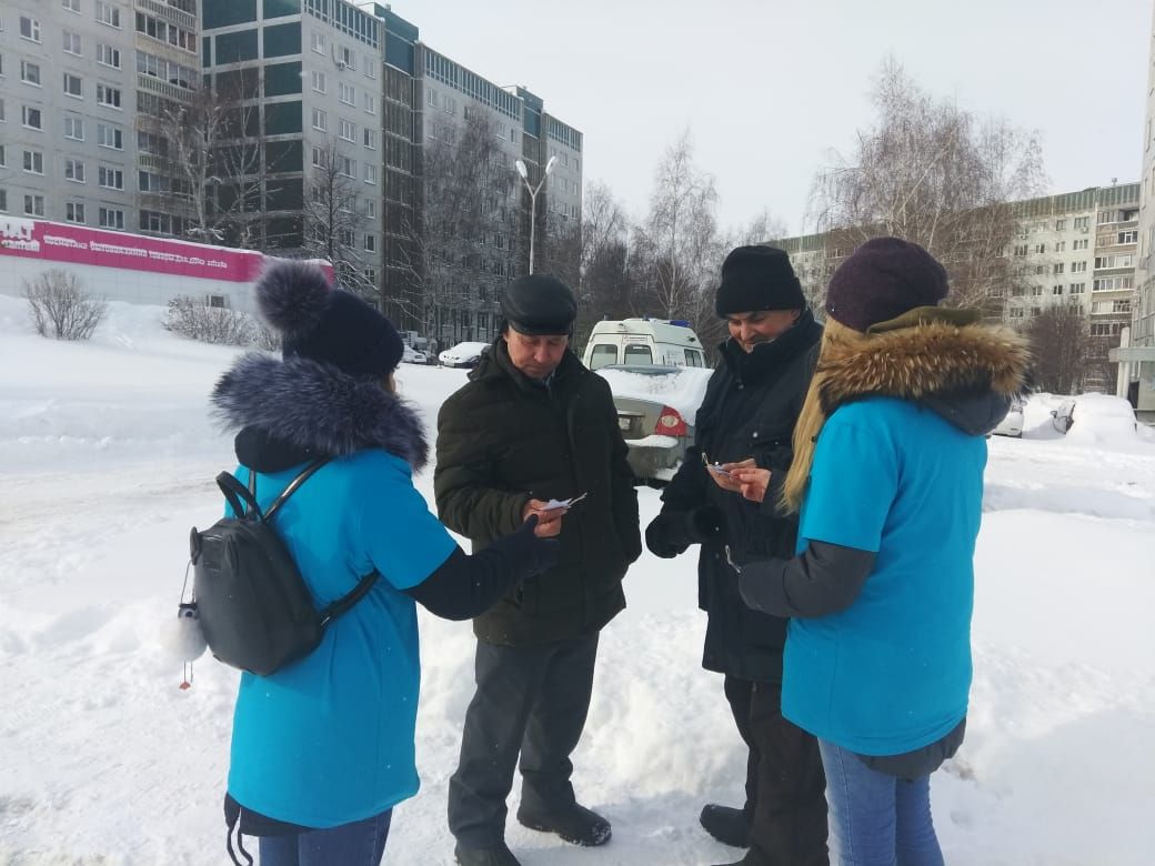 Камполянские активисты ДРД поздравили мужчин с Днем защитника Отечества