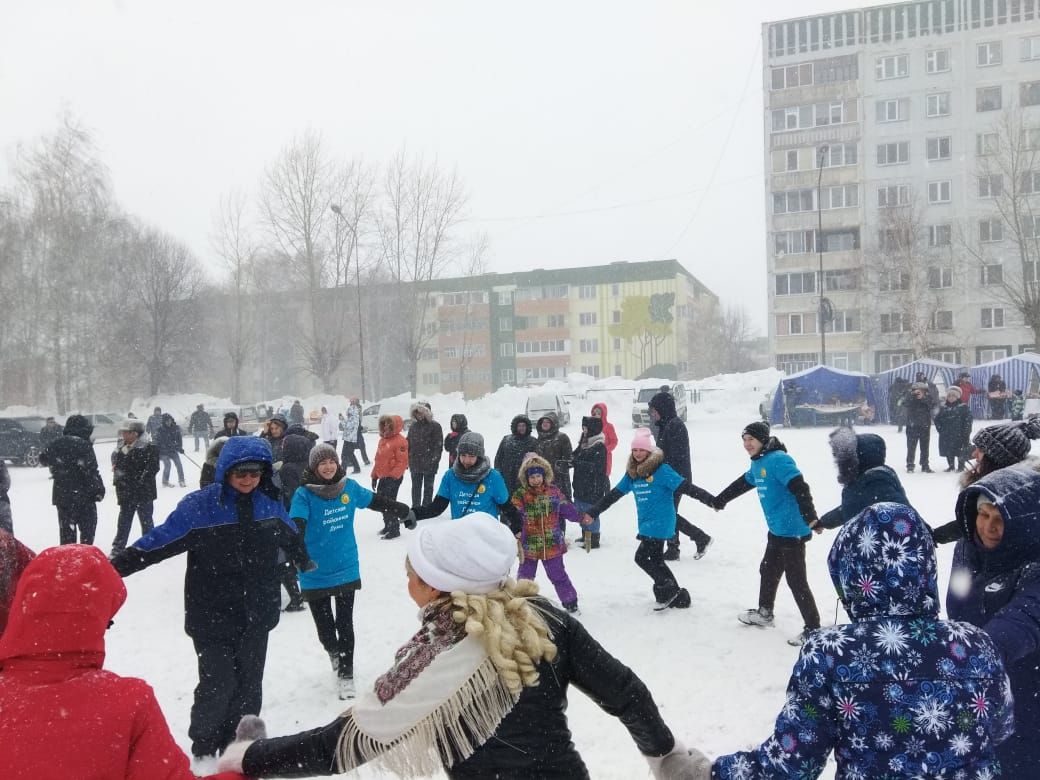 Камполянские активисты ДРД приняли активное участие в праздновании Масленицы.