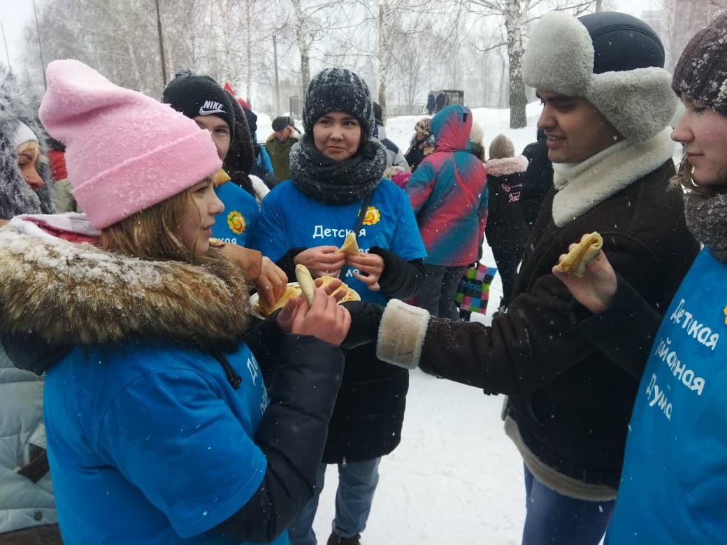 Камполянские активисты ДРД приняли активное участие в праздновании Масленицы.