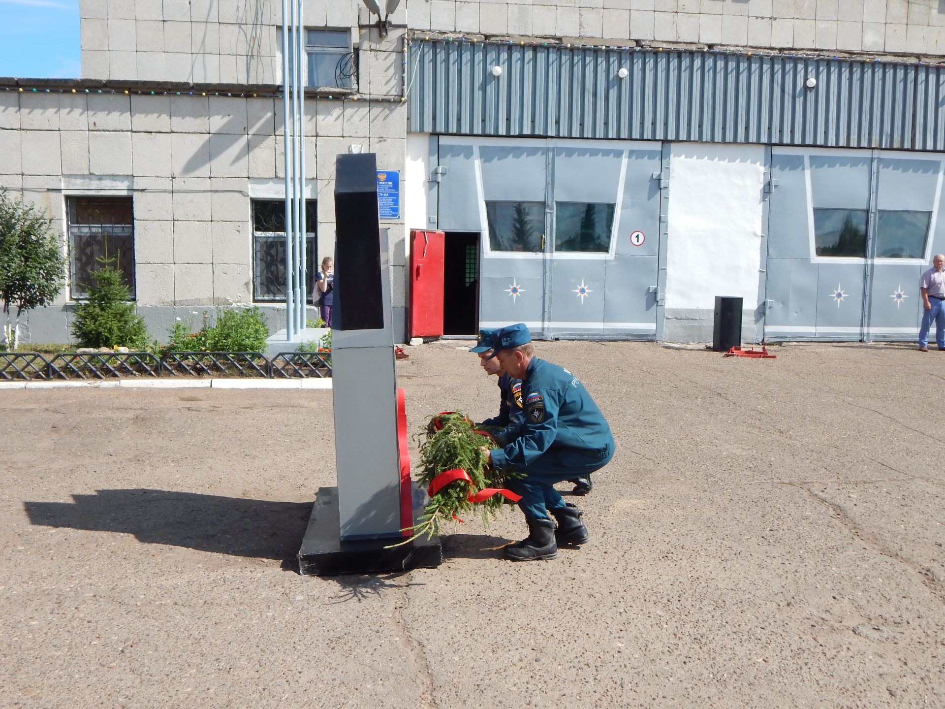 В Камских Полянах на территории пожарно-спасательной части № 163 развернулись соревнования республиканского масштаба + ФОТОРЕПОРТАЖ