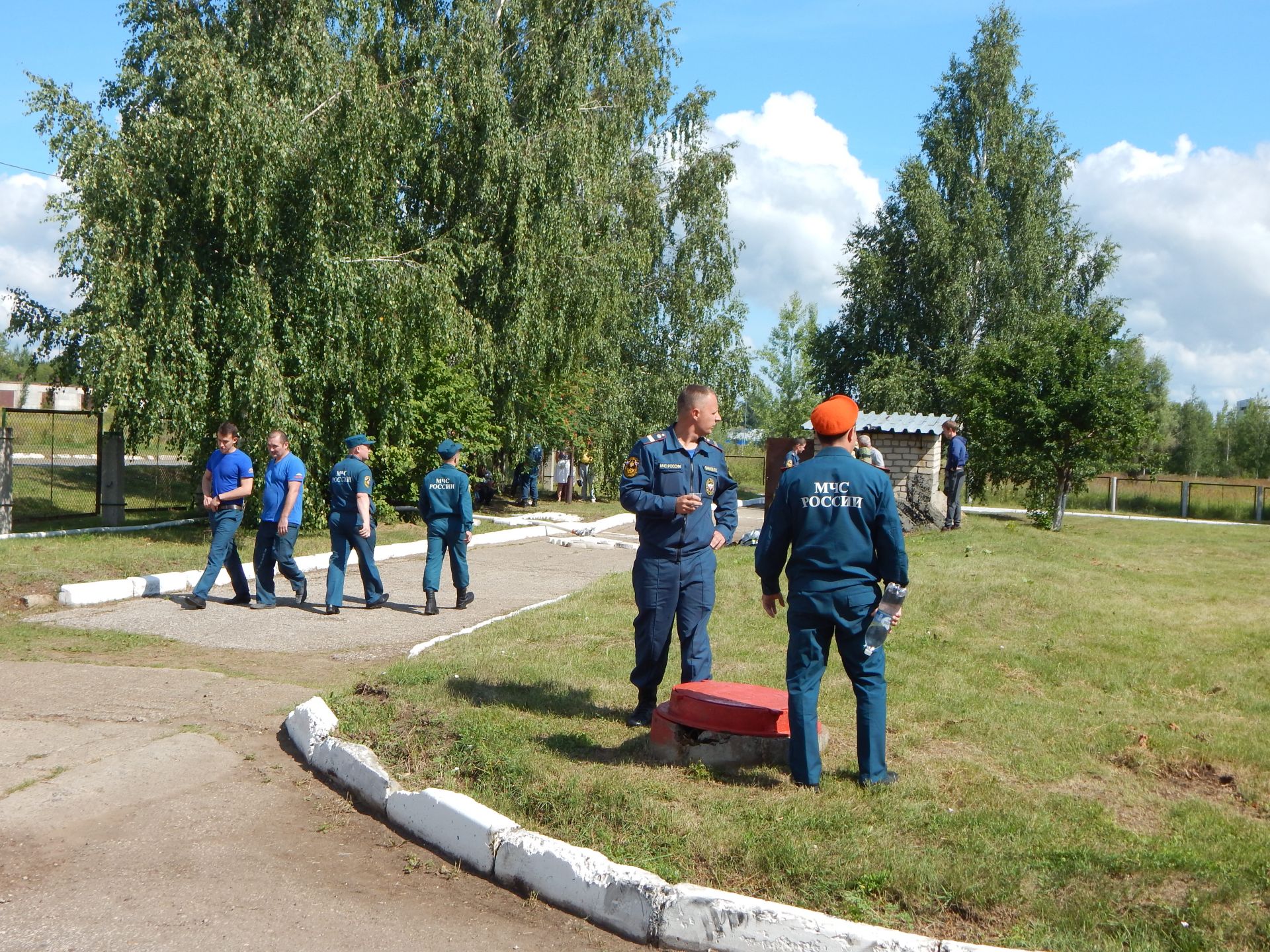 В Камских Полянах на территории пожарно-спасательной части № 163 развернулись соревнования республиканского масштаба + ФОТОРЕПОРТАЖ