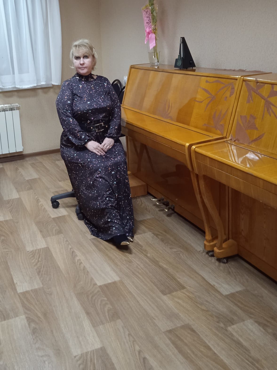Светлана Бадретдинова - педагог камполянской музыкальной школы
