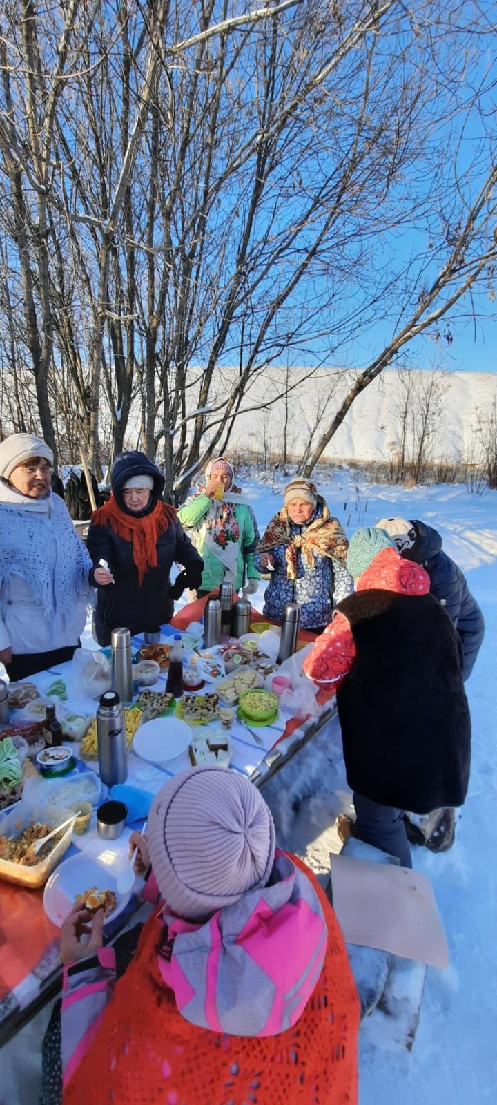 Камполянцы отметили зимнее солнцестояние