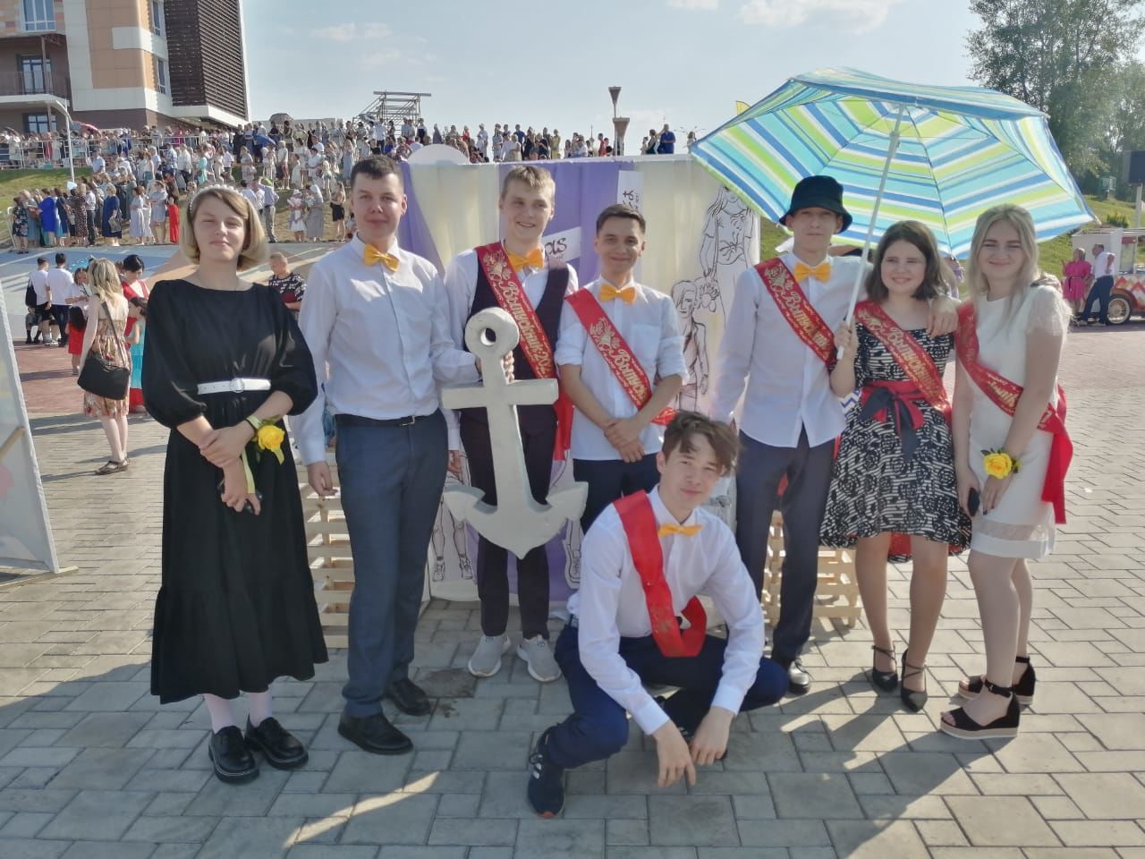 В Камских Полянах прошел волнующий праздник – выпускной в школе №1