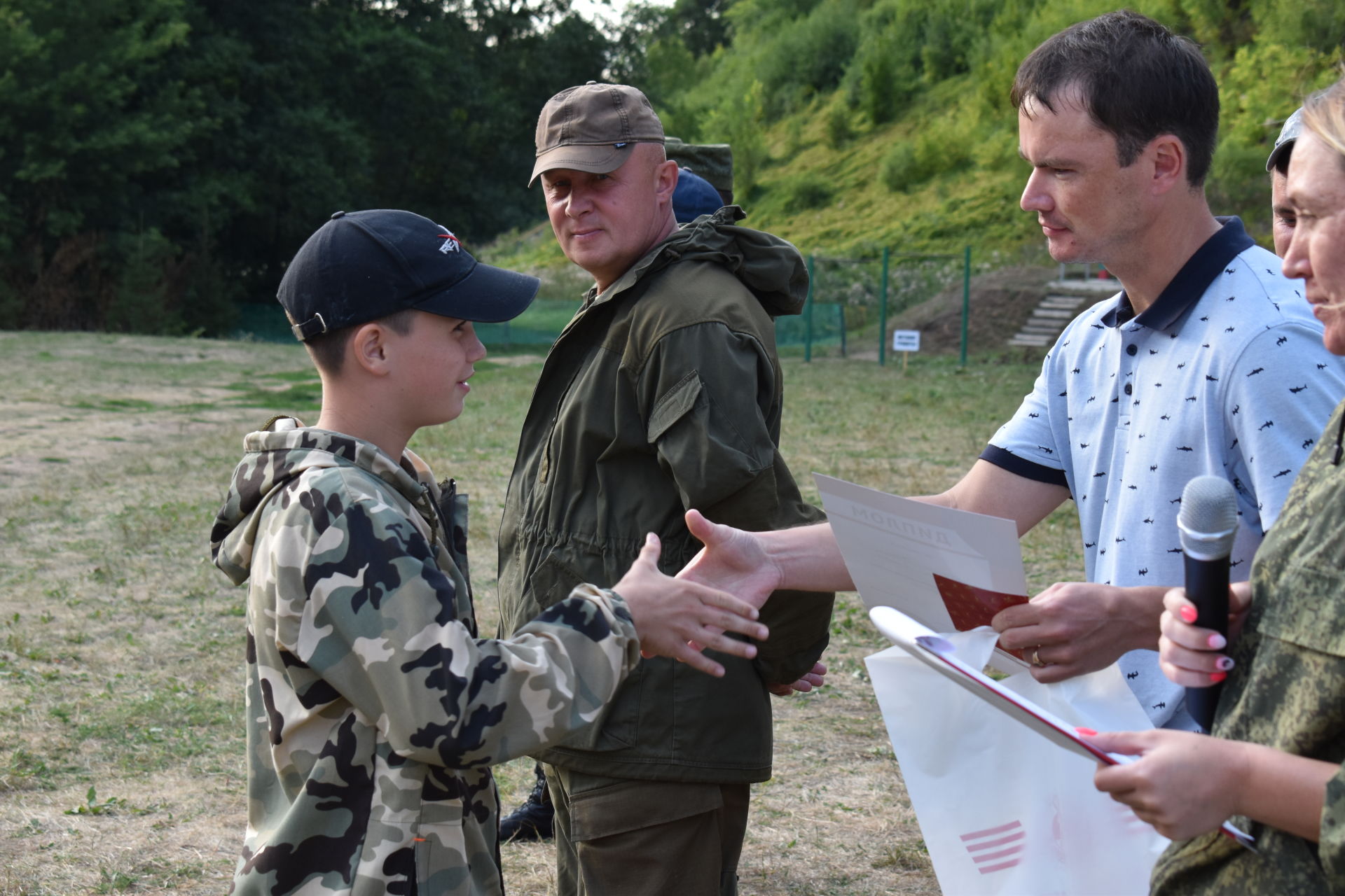 В Камских Полянах состоялось закрытие заключительной смены военно–полевого лагеря «Зарница»(ВИДЕО)