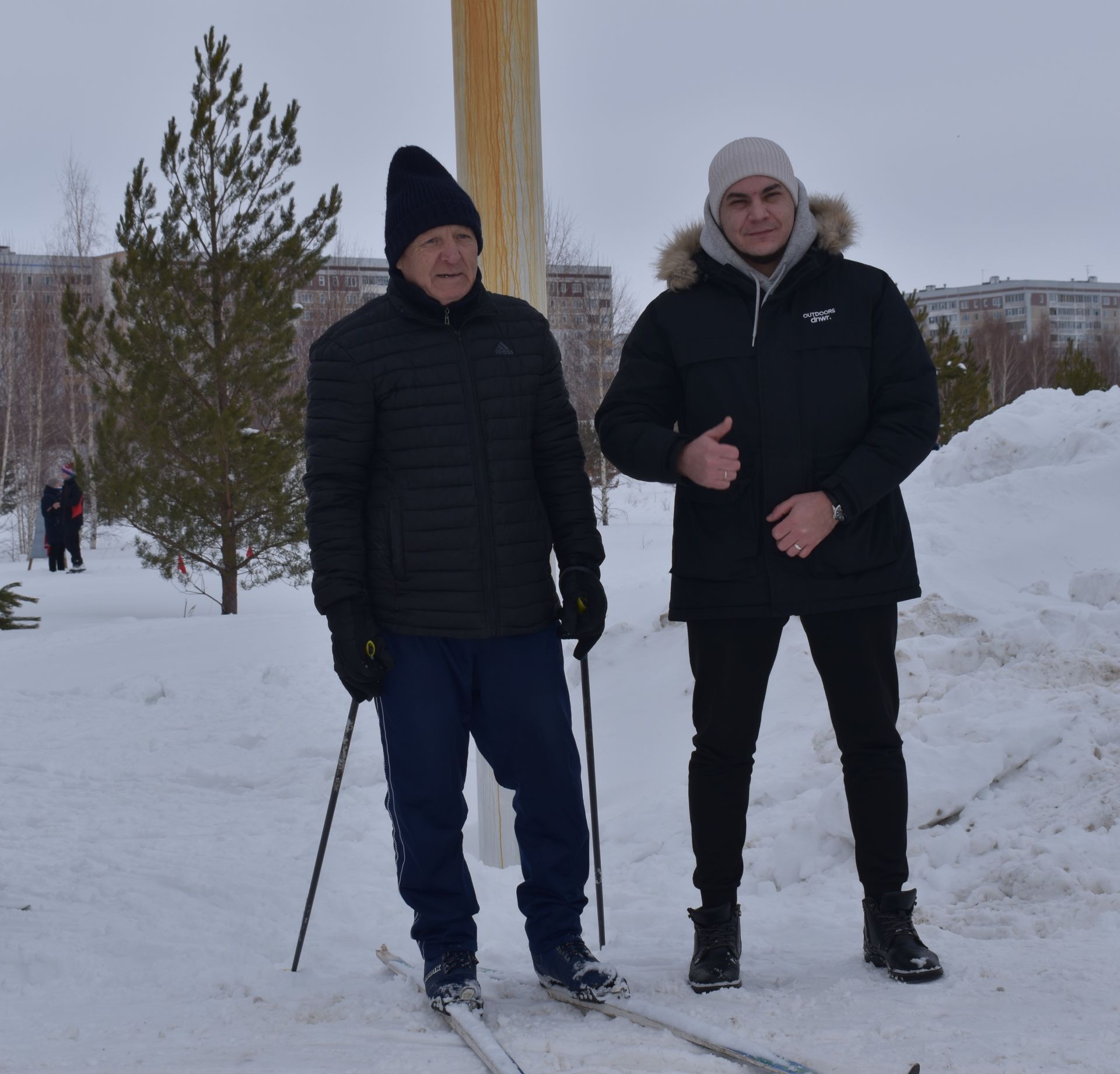 Камполянцы приняли участие в массовом забеге на лыжах в рамках Всероссийской акции «Лыжня России -2022»