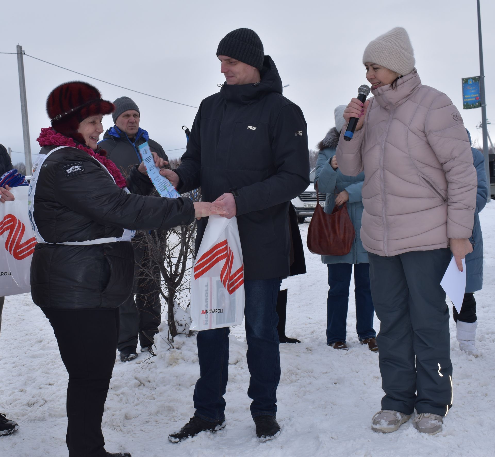 Камполянцы приняли участие в массовом забеге на лыжах в рамках Всероссийской акции «Лыжня России -2022»